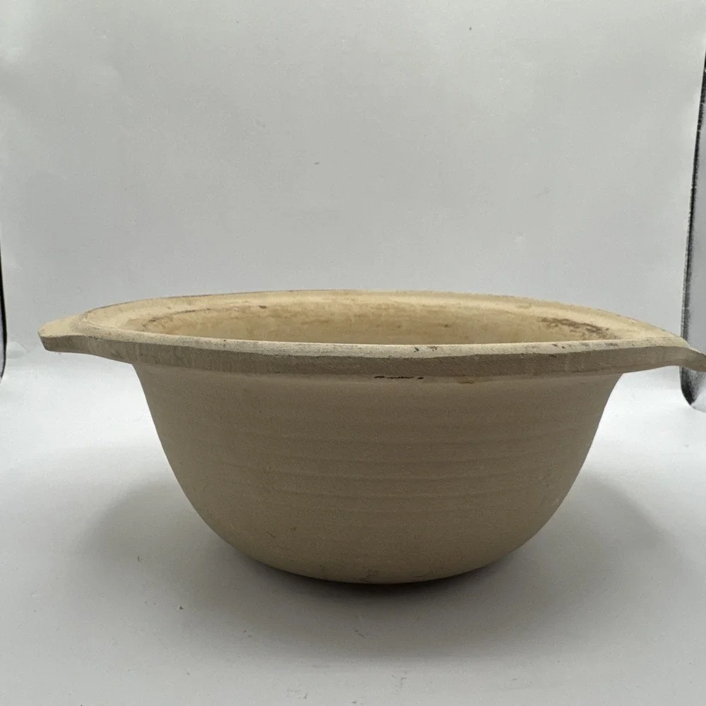 Pampered Chef Stoneware Baking Bowl Roaster K Family Heritage Collection 9